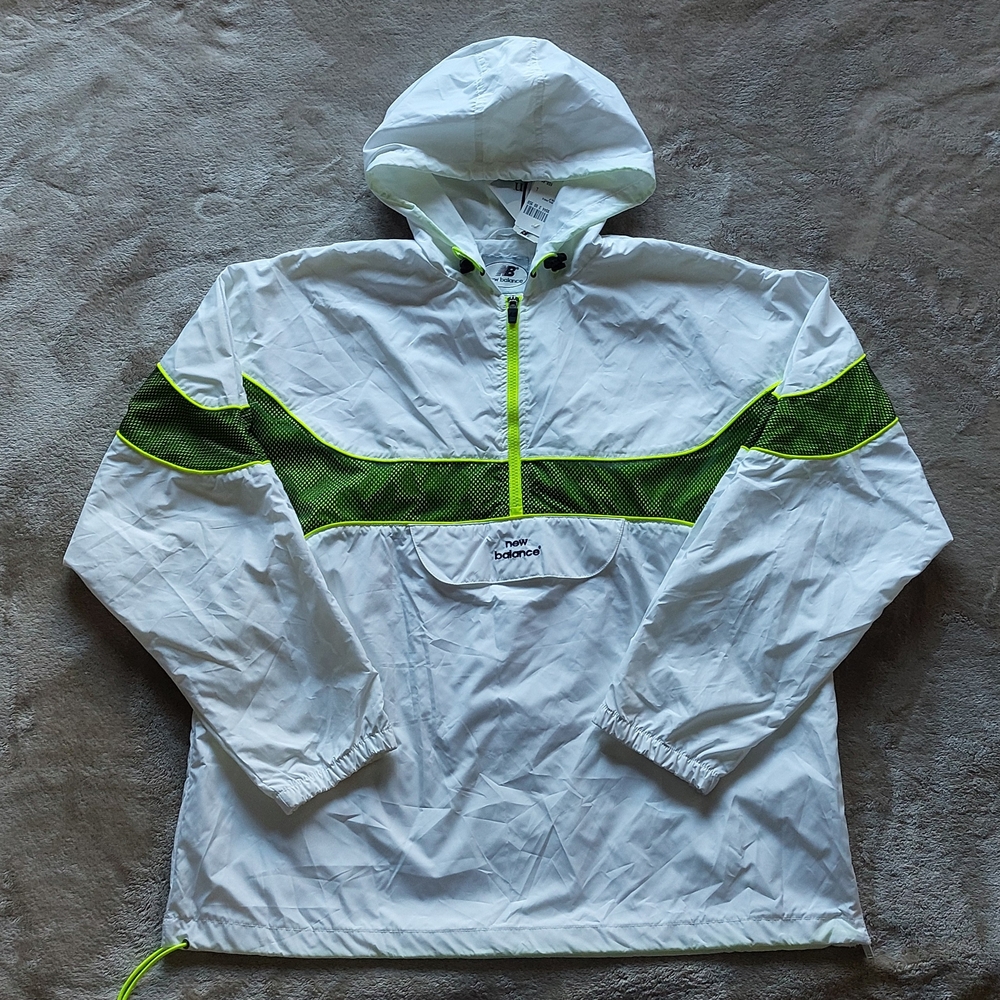 New Balance Women's Retro Colorblock Activewear Windbreaker Jacket | NWT | L